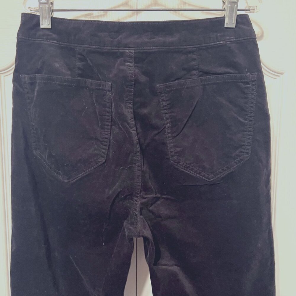 Forever 21-XLarge Velvety Distressed Hippie Fringed High Waisted Jeans/Pants - Picture 12 of 15